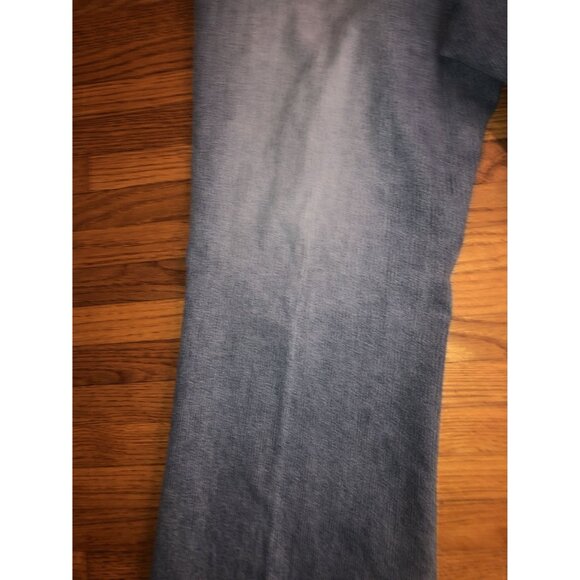 Angels Women's Embellished Butterfly Embroidery Baggy Jeans Faded Size 18 - Picture 15 of 16